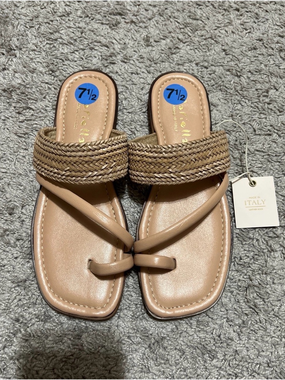 NEW Italian Braided Sandals